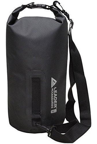 Nuevo Heavy Duty Vinyl 20l Negro Bolsa Impermeable A Prueba