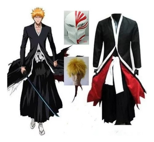 Anime De Cosplay De Bleach Bleach Ichigo Kurosaki Bankai Kur