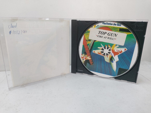 Jogo Ps1 Top Gun Mídia Prata (Usado)