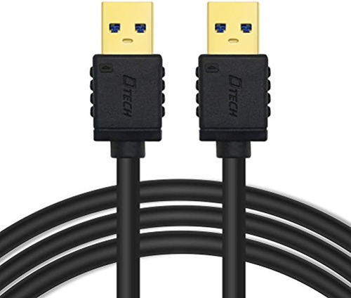 Dtech Short Usb 3.0 Type A To A Cable Male To Male High Spee