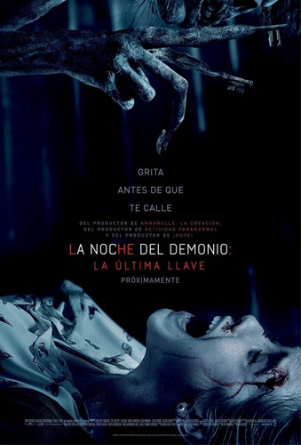 Poster Original Cine La Noche Del Demonio: La Ultima Llave