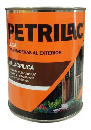 Laca Melacrílica Petrilac Ext/int D Filtro 4 Lts  Dimensión