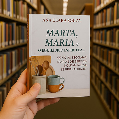 Marta, Maria E O Equilíbrio Espiritual: Como As Escolhas Diárias De Serviço Moldam Nossa Vida E Espiritualidade, De Ana. 1 Editorial Editora Penkal Books, Capa Mole Em Português, 2024