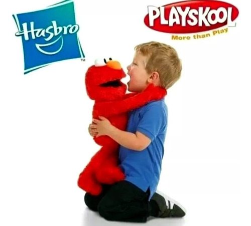 Plaza Sésamo Elmo Electrónico Gigante Grandes Abrazos+regalo (Usado)