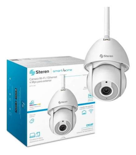 Kit 2 Pz Camara Smart Home 360 Cctv-235 Blanco