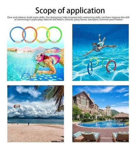 * Juego De Juguetes For Nadar Y Bucear De 19 Piezas