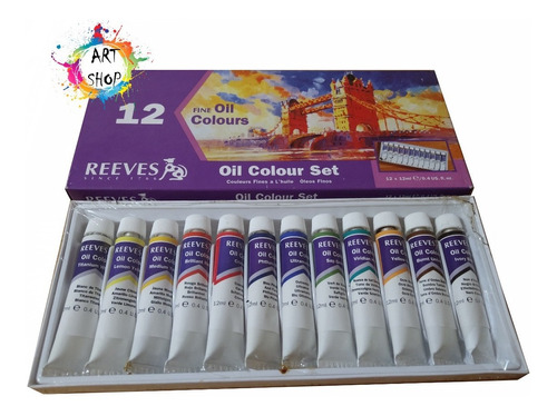 Oleo Reeves Kit De 12 Tubos  X 12 Ml