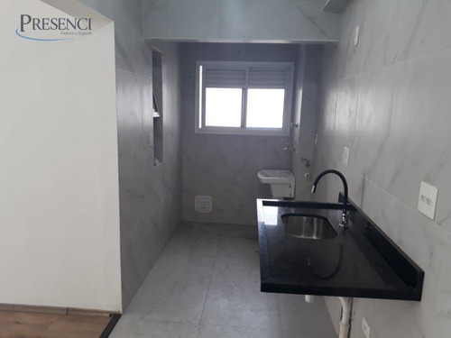 Imagem 3 de 19 de Oportunidade! Apto Com 2 Dormitórios E 1 Suíte, 63 M² Por R$ 320.000 - Ponte Grande - Guarulhos/sp - Ap0481