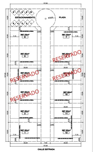 B. Cerr. Finca Estrada - Lote De 387m2 - Listo P Contruir