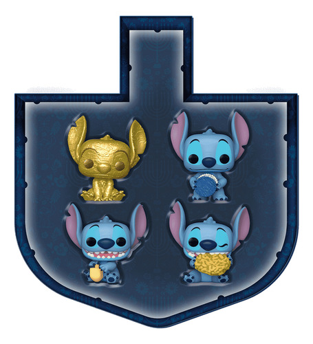 Funko Pop Pocket Happy Hanukkah Stitch 4-pack