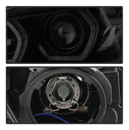 Fit 12-15 Bmw F30 3-series Led Drl Dual Halo Projector H Jjd