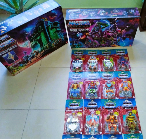 He Man Set De 18 Figuras Y 2 Castillos (Usado)