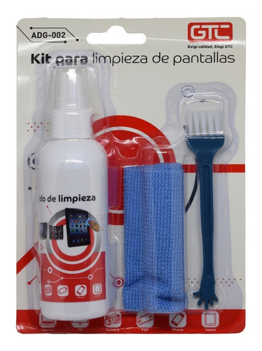 Kit Limpieza Suit Expert De Pantallas Lcd Notebook Celulares