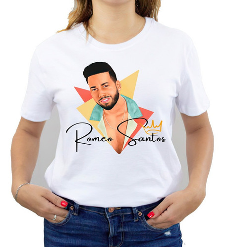 Polera Romeo Santos Concierto Chile2023 Familiar 100%aLG 629