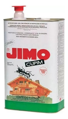 Protector Madera Jimo Cupim 5lts Termitas Polillas Taladros 