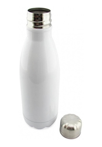 Botilito Botella Sublimacion Blanco Metalico 621 Ml Termo