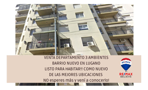 Departamento Venta 3 Ambientes Balcón Lugano