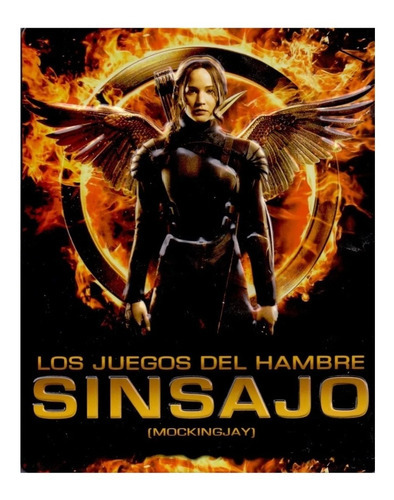 Los Juegos Del Hambre Sinsajo 1 Uno Steelbook Blu-ray + Dvd