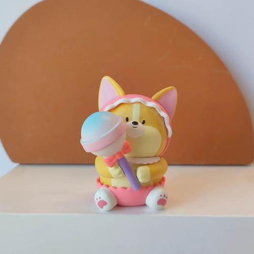 Juego De Juguetes Con Figuras De Dibujos Animados Para Decor