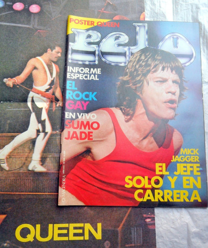 Pelo 240 Sumo Jagger, Rock Gay, Violadores Jade Poster Queen