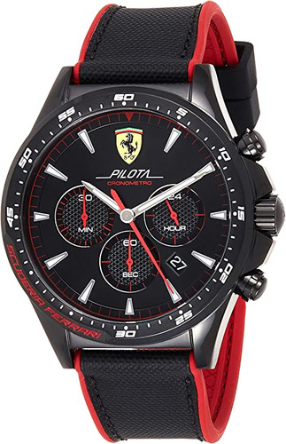 Ferrari Analog Casual Quartz Pilota Cronometro 0830623