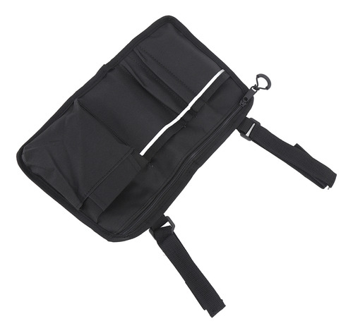 Bolsa Lateral Para Silla De Ruedas, Tela Oxford, Con Rayas R