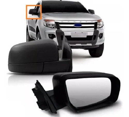 Imagen 1 de 9 de Espejo Manual Ranger 2013 2014 2015 2017 2018 2019 2020 Der