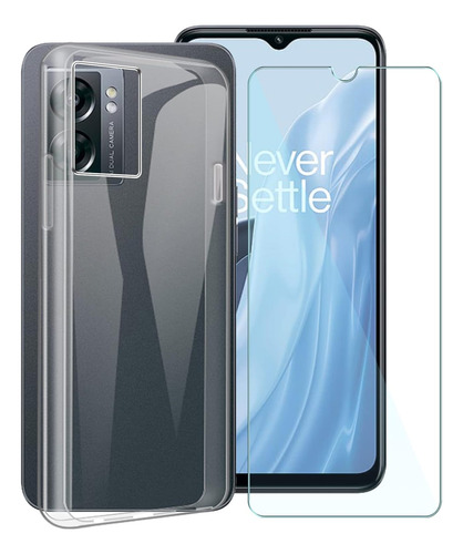 Funda Silicona Tpu Suave Carcasa Para 1+ Nord N20 Se+mica Transparente Oneplus Nord N20 Se