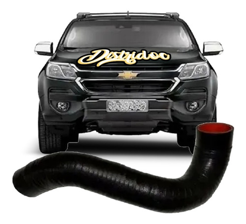 Manguera Caño Turbo Intercooler S-10 2.8 2012/ Curva