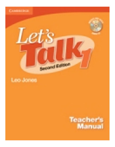 Let S Talk 1- Teacher`s With Cd - 2nd Edition Kel Ediciones