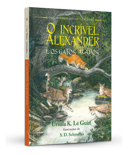O Incrivel Alexander E Os Gatos Alados, De Ursula K. Le Guin. Editorial Glida, Capa Dura, Edição 1 Em Português, 2024