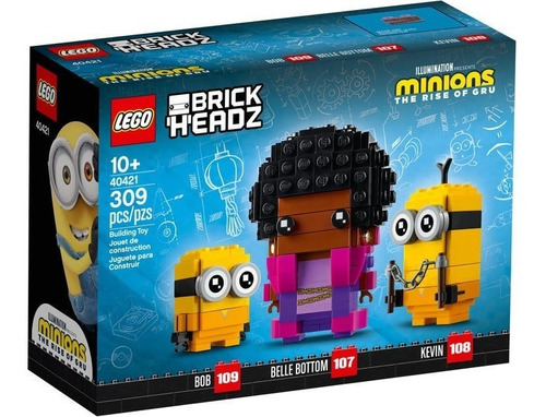 Lego Brickheadz 40421 - Belle Bottom, Kevin E Bob