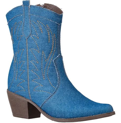 Botas Texana Com Colete Country Jeans Feminino MercadoLivre