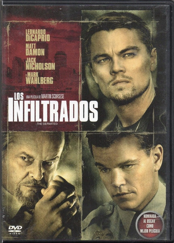 Los Infiltrados - Leonardo Di Caprio - Matt Damon - R4 - Dvd