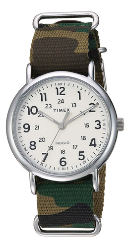 Reloj Pulsera  Timex Tw2t30800 Del Dial Blanco