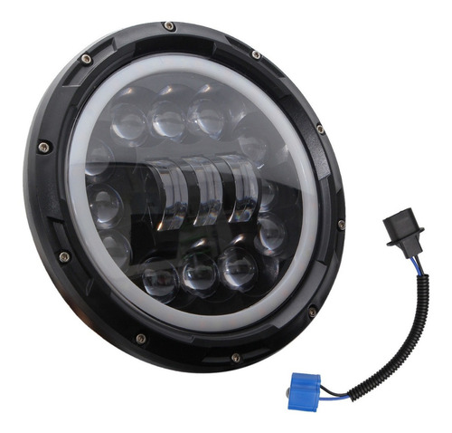 Faro Led H4 De 400 W De 7 Pulgadas Para Suzuki Samurai Jeep