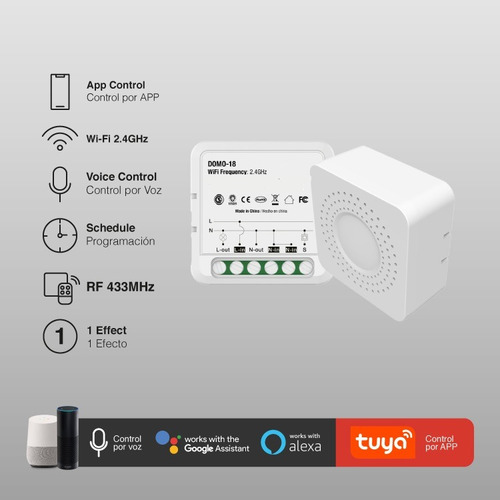 Sensor De Movimiento Inalámbrico + Smart Switch On/off Wifi