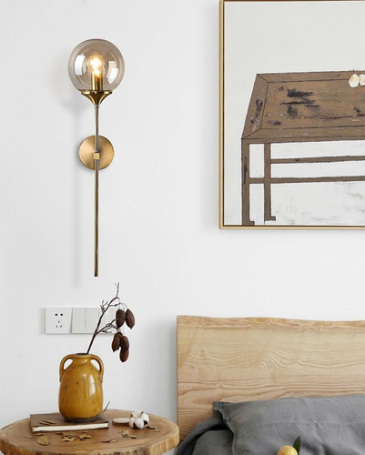 Lámparas Pared Bola De Cristal De Estilo Nórdico