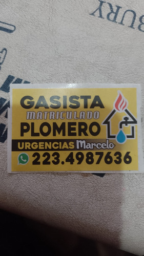 Gasista Plomero Matriculado Mar Del Plata