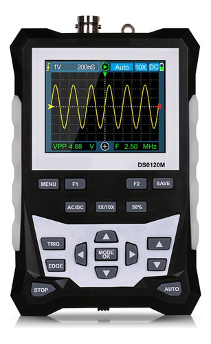 Osciloscopio Digital 120 Mhz Ancho De Banda 500msa/s