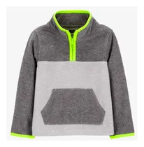 Comprar Buzo Polar Carters Importado Talles De 12 A 24m Gris