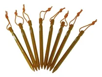 Comprar Set 8 Estacas Aluminio Carpa Trekking, Montañismo, 13 Gs C\u002Fu
