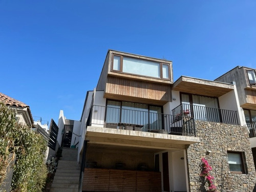 Linda Y Moderna Casa En Condominio Cachagua Central