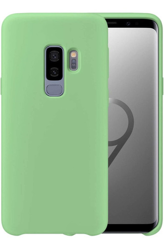 Funda De Silicona Para Samsung Galaxy S9 Plus - Verde