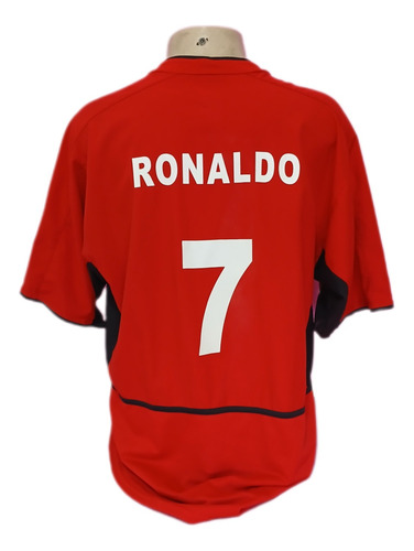 Camisa Manchester Unimed 2002 Cr7 Nike Futebol (Usado)
