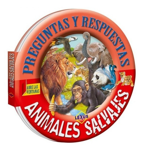 Preguntas Y Respuestas Animales Salvajes - Con Solapas