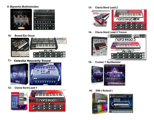 Librerias Kontakt 60 Instrumentos Virtuales Vol 3 D D 500 Gb (Usado)