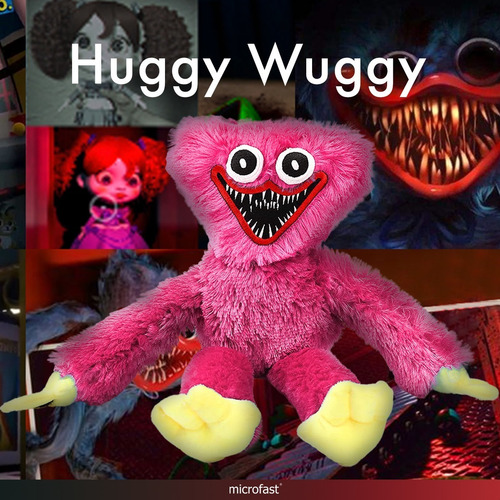 Peluche Huggy Wuggy Muñeco Terror Giro 360 Música Divertida