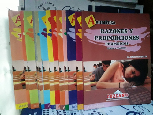 Libros Pre_coleccion De Aritmetica De Cuzcano De 12 Folletos