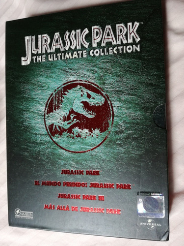 Jurassic Park -  Ultimate Collection - 4  Dvds -fotos Reales